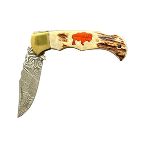 Blodgett Peak Folder - Antler Handle